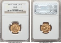 Edward VII gold 1/2 Sovereign 1903 MS63 NGC, KM804. Slightly glossy over Edward's bust and a wholly choice selection of the type. 

HID09801242017

© ...