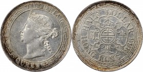 HONG KONG

HONG KONG. 50 Cents, 1866. Hong Kong Mint. Victoria. PCGS Genuine--Rim Damage, AU Details Gold Shield.

KM-8; Mars-C33. A solid, lightl...