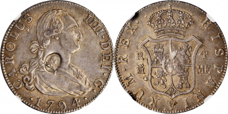 George III (1760-1820)

GREAT BRITAIN. 1/2 Dollar, ND (1797). George III. NGC ...