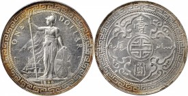 Edward VII to current (since 1902)

GREAT BRITAIN. Trade Dollar, 1898-(B). Bombay Mint. PCGS AU-58.

KM-T5; Mars-BTD1; Prid-7. With just the sligh...
