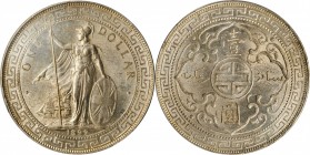 Edward VII to current (since 1902)

GREAT BRITAIN. Trade Dollar, 1899-B. Bombay Mint. PCGS MS-64 Gold Shield.

KM-T5; Mars-BTD1; Prid-8. A decisiv...