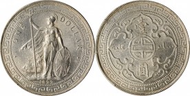 Edward VII to current (since 1902)

GREAT BRITAIN. Trade Dollar, 1899-B. Bombay Mint. PCGS MS-63 Gold Shield.

KM-T5; Mars-BTD1; Prid-8. Sharply s...