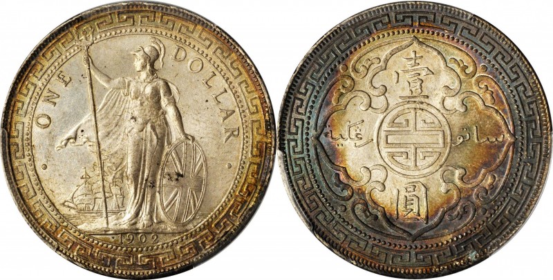 Edward VII to current (since 1902)

GREAT BRITAIN. Trade Dollar, 1902-B. Bomba...