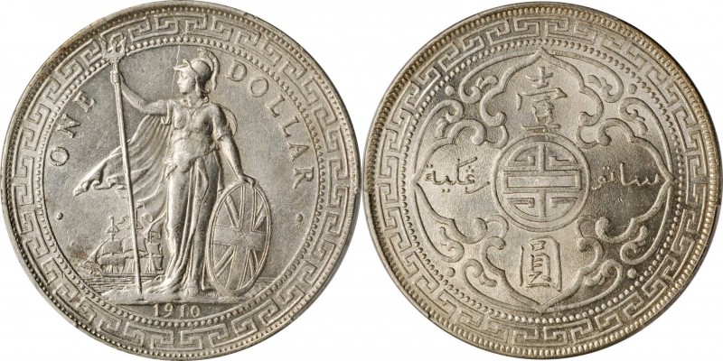 Edward VII to current (since 1902)

GREAT BRITAIN. Trade Dollar, 1910/00-B. Bo...