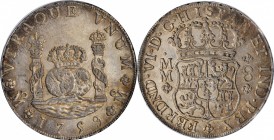 Pillars

MEXICO. 8 Reales, 1759-Mo MM. Mexico City Mint. Ferdinand VI. PCGS AU-58 Gold Shield.

KM-104.2; FC-35; El-47. Sharply defined and attrac...