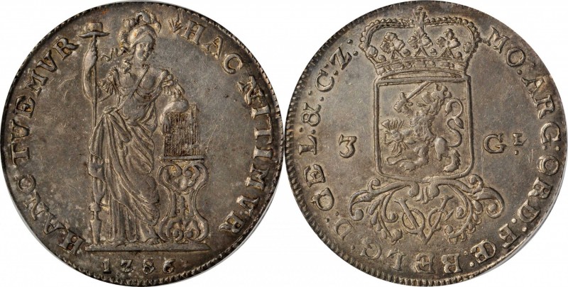 NETHERLANDS EAST INDIES

NETHERLANDS EAST INDIES. Gelderland. 3 Gulden, 1786. ...