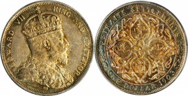 STRAITS SETTLEMENTS

STRAITS SETTLEMENTS. Dollar, 1903-B. Bombay Mint. PCGS MS-63 Gold Shield.

KM-25; Prid-1. Incuse "B" variety. A boldly struck...