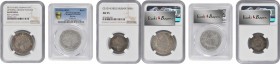 BURMA

BURMA. Trio of Silver Coins (3 Pieces), CS 1214 (1852). Mindon. All PCGS or NGC Certified.

1) Kyat. NGC AU Details--Reverse Cleaned. KM-10...