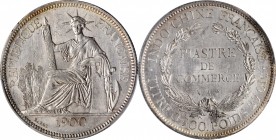 FRENCH INDO-CHINA

FRENCH INDO-CHINA. Piastre, 1900-A. Paris Mint. PCGS MS-62 Gold Shield.

KM-5a.1; Lec-282. A bright Piastre with satiny luster ...