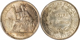 FRENCH INDO-CHINA

FRENCH INDO-CHINA. Piastre, 1922-H. Heaton Mint. PCGS MS-62+ Gold Shield.

KM-5a.3; Gad-35; Lec-299. Decidedly near choice, thi...