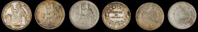 FRENCH INDO-CHINA

FRENCH INDO-CHINA. Trio of Piastres (3 Pieces), 1899-1907. Grade Range: VERY FINE to EXTREMELY FINE.

KM-5a.1. Coin are dated 1...