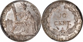 FRENCH INDO-CHINA

FRENCH INDO-CHINA. 10 Cents, 1900-A. Paris Mint. PCGS MS-64 Gold Shield.

KM-9; Lec-142. A boldly struck, almost Gem quality co...