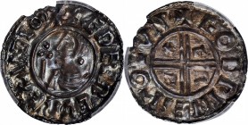 Elizabeth I and earlier (through 1603)

GREAT BRITAIN. Penny, ND (978-1016). London Mint. Aethelred II. PCGS Genuine--Excessively Clipped, AU Detail...
