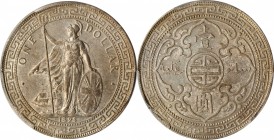 Edward VII to current (since 1902)

GREAT BRITAIN. Trade Dollar, 1895-B. Bombay Mint. PCGS Genuine--Cleaned, Unc Details Gold Shield.

KM-T5; Mars...