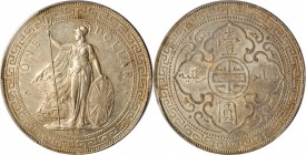 Edward VII to current (since 1902)

GREAT BRITAIN. Trade Dollar, 1897-(B). Bombay Mint. PCGS AU-58 Gold Shield.

KM-T5; Mars-BTD1; Prid-5. No mint...