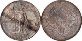 Edward VII to current (since 1902)

GREAT BRITAIN. Trade Dollar, 1899-B. Bombay Mint. PCGS MS-62 Gold Shield.

KM-T5; Mars-BTD1; Prid-8. A sharply...