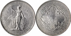 Edward VII to current (since 1902)

GREAT BRITAIN. Trade Dollar, 1899-B. Bombay Mint. PCGS MS-62 Gold Shield.

KM-T5; Mars-BTD1; Prid-8. A well st...
