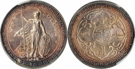 Edward VII to current (since 1902)

GREAT BRITAIN. Trade Dollar, 1901-B. Bombay Mint. PCGS Genuine--Cleaned, Unc Details Gold Shield.

KM-T5; Mars...