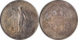 Edward VII to current (since 1902)

GREAT BRITAIN. Trade Dollar, 1902-C. Calcutta Mint. PCGS Genuine--Cleaned, Unc Details Gold Shield.

KM-T5; Ma...