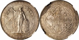 Edward VII to current (since 1902)

GREAT BRITAIN. Trade Dollar, 1908/7-B. Bombay Mint. NGC AU-55.

KM-T5; Mars-BTD1; Prid-18 var. (regular date)....