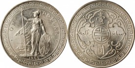 Edward VII to current (since 1902)

GREAT BRITAIN. Trade Dollar, 1909-B. Bombay Mint. PCGS MS-63 Gold Shield.

KM-T5; Mars-BTD1; Prid-19. A blast ...