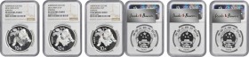 Other

CHINA. Trio of 10 Yuan (3 Pieces), 2016. Auspicious Culture. All NGC PROOF-69 Ultra Cameo.

1-3) KM-unlisted. Struck to commemorate Fortune...