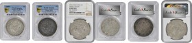 Chihli (Pei Yang)

CHINA. Chihli (Pei Yang). Trio of 7 Mace 2 Candareens (Dollars) (3 Pieces), Year 34 (1908). All NGC or PCGS Gold Shield Certified...