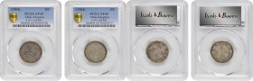 Fengtien

CHINA. Fengtien. Duo of 1 Mace 4.4 Candareens (20 Cents) (2 Pieces), CD (1904). Both PCGS Gold Shield Certified.

1) PCGS EF-45 Gold Shi...