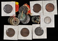 China Mixed Lots

CHINA. Group of Mixed Denominations (83 Pieces). Grade Range: GOOD to EXTREMELY FINE.

A diverse mix of cast Cash coins from var...
