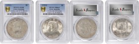 China Mixed Lots

CHINA. Duo of Dollars (2 Pieces), Years 10 & 23 (1921 & 1934). Both PCGS Gold Shield Certified.

1) Year 10 (1921). PCGS AU-50. ...