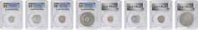 China Mixed Lots

CHINA. Quartet of Mixed Denominations (4 Pieces), ND (1890-1929). All PCGS Gold Shield Certified.

1) Szechuan. Dollar. Year 1 (...