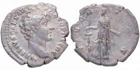 140-144 dC. Marco Aurelio Antonino Augusto (161-180 dC). Roma. Denario. RIC III 423a (Pius). Ag. 2,60 g. AVRELIVS CAESAR – AVG PII F COS Cabeza de Mar...
