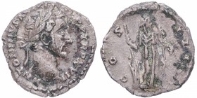153-154 dC. Antonio Pío (138-161 dC). Roma. Denario. RIC III Antoninus Pius 232. Ag. 3,05 g. ANTONINVS AVG PIVS P P TR P XVII: Busto de Antonino Pío l...