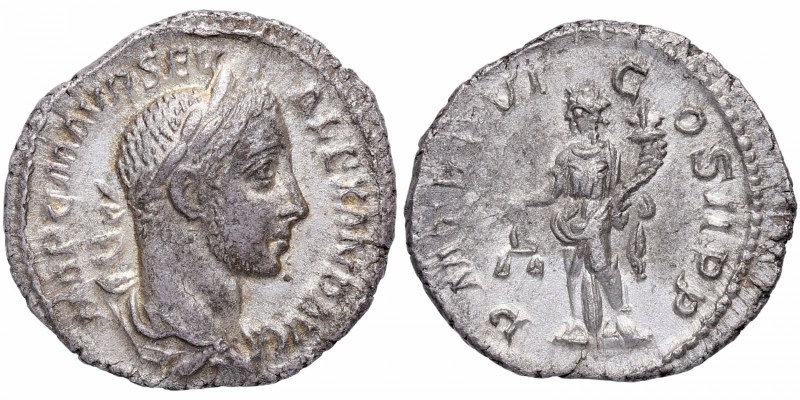 227 dC. Marco Aurelio Severo Alejandro (222-235 dC). Roma. Denario. RIC IV Sever...