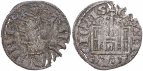 Sancho IV (1284-1295). Burgos. Cornado. MMM S4:3.1. Ve. 0,60 g. BC+. Est.30.