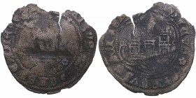 Enrique IV (1454-1474). Toledo (posiblemente). Cuarto. AB. 757. Ve. 1,91 g. BC. Est.20.