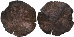 Enrique IV (1454-1474). Burgos. Maravedí. AB. 791. Ve. 1,54 g. BC. Est.18.