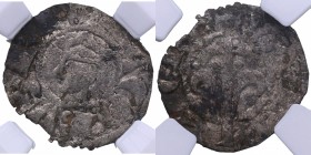 1247. Reino de Aragón. Jaime I (1213-1276). Valencia. Dinero de vellón. Cru 543. Ve. Certificada por NN coins 2762877-040 como XF40. MBC-. Est.50.