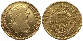 1784. Carlos III (1759-1788). Madrid. 1 escudo. Au. 3,33 g. MBC / EBC. Est.180.