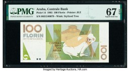 Aruba Centrale Bank 100 Florin 16.7.1993 Pick 14 PMG Superb Gem Unc 67 EPQ. 

HID09801242017

© 2020 Heritage Auctions | All Rights Reserve