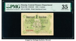 Danzig Central Finance Department 1 Gulden 22.10.1923 Pick 38a PMG Choice Very Fine 35. 

HID09801242017

© 2020 Heritage Auctions | All Rights Reserv...