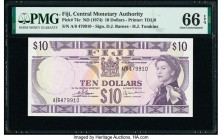 Fiji Central Monetary Authority 10 Dollars ND (1974) Pick 74c PMG Gem Uncirculated 66 EPQ. 

HID09801242017

© 2020 Heritage Auctions | All Rights Res...