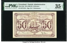 Greenland Danish Administration 50 Kroner ND (1953-67) Pick 20a PMG Choice Very Fine 35 EPQ. 

HID09801242017

© 2020 Heritage Auctions | All Rights R...