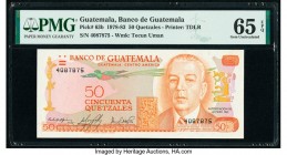 Guatemala Banco de Guatemala 50 Quetzales 6.1.1983 Pick 63b PMG Gem Uncirculated 65 EPQ. 

HID09801242017

© 2020 Heritage Auctions | All Rights Reser...