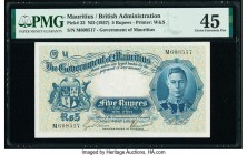 Mauritius Government of Mauritius 5 Rupees ND (1937) Pick 22 PMG Choice Extremely Fine 45. 

HID09801242017

© 2020 Heritage Auctions | All Rights Res...