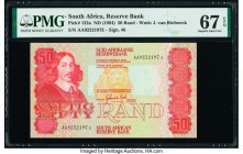 South Africa Republic of South Africa 50 Rand ND (1984) Pick 122a PMG Superb Gem Unc 67 EPQ. 

HID09801242017

© 2020 Heritage Auctions | All Rights R...