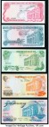 South Vietnam Group Lot of 5 Examples Choice Uncirculated-Uncirculated. Possible trimming is evident. Mostly Uncirculated except for Pick 26; About Un...