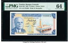 Tunisia Banque Centrale 1/2 Dinar 1.6.1965 Pick 62a PMG Choice Uncirculated 64. 

HID09801242017

© 2020 Heritage Auctions | All Rights Reserve