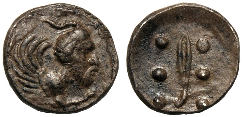 Sicily, Hemilitron, Himera, c. 470-420 BC AR (g 0,38 mm 8 h 6) Forepart of winge...
