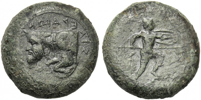 Sicily, The Sileraioi, Litra, c. 357-339 BC AE (g 33,10 mm 29 h 6) ΣIΛEPAIΩN (re...